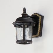 Maxim 40096CDBZ Dover VX 1 Light Outdoor Wall Lantern | Bronze
