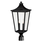Maxim 40230CLBK Sutton Place VX 2 Light Outdoor Post Lantern | Black