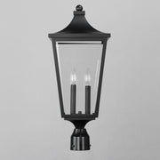Maxim 40230CLBK Sutton Place VX 2 Light Outdoor Post Lantern | Black