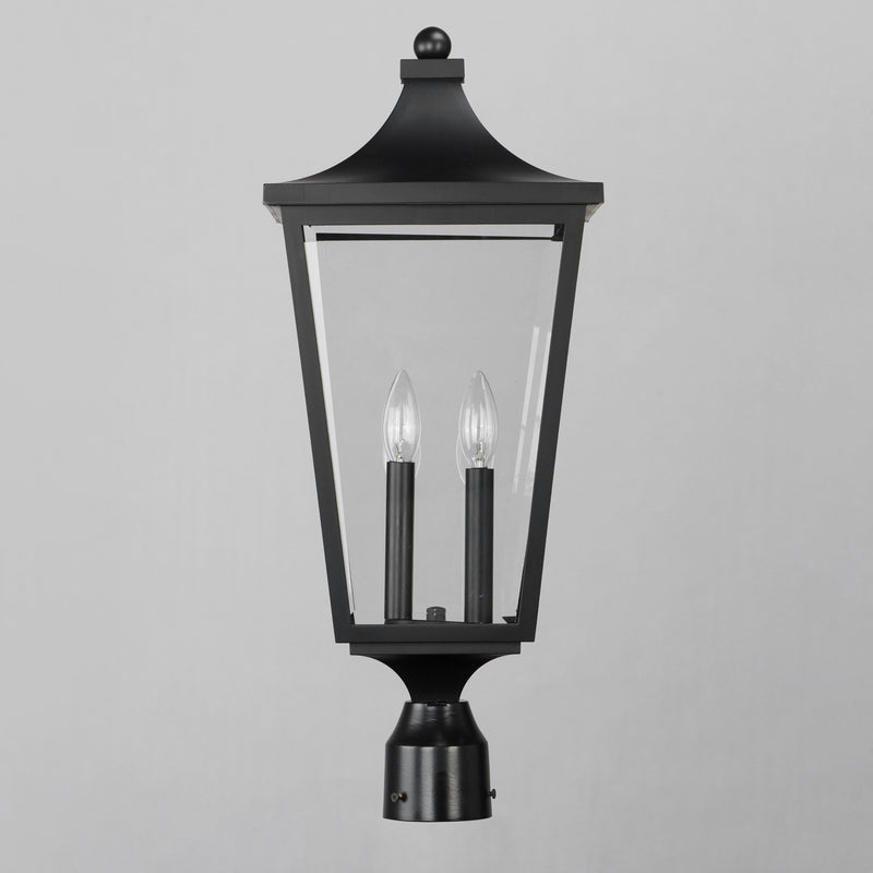 Maxim 40230CLBK Sutton Place VX 2 Light Outdoor Post Lantern | Black