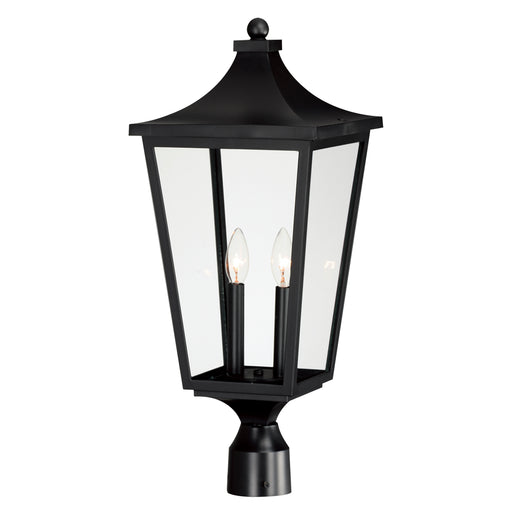 Maxim 40230CLBK Sutton Place VX 2 Light Outdoor Post Lantern | Black