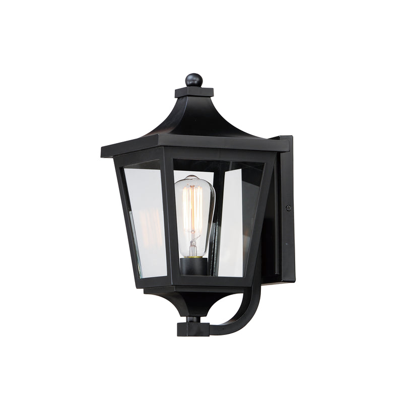 Maxim 40232CLBK Sutton Place VX 1 Light Outdoor Sconce | Black
