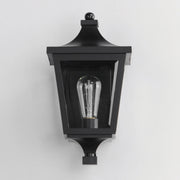 Maxim 40232CLBK Sutton Place VX 1 Light Outdoor Sconce | Black