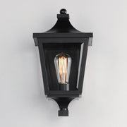 Maxim 40232CLBK Sutton Place VX 1 Light Outdoor Sconce | Black