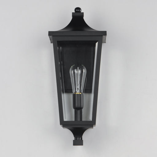 Maxim 40233CLBK Sutton Place VX 1 Light Outdoor Sconce | Black