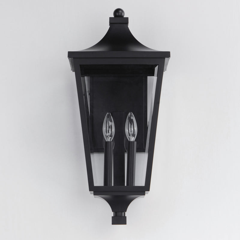 Maxim 40235CLBK Sutton Place VX Large 2 Light Outdoor Sconce | Black