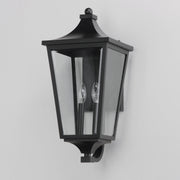 Maxim 40235CLBK Sutton Place VX Large 2 Light Outdoor Sconce | Black