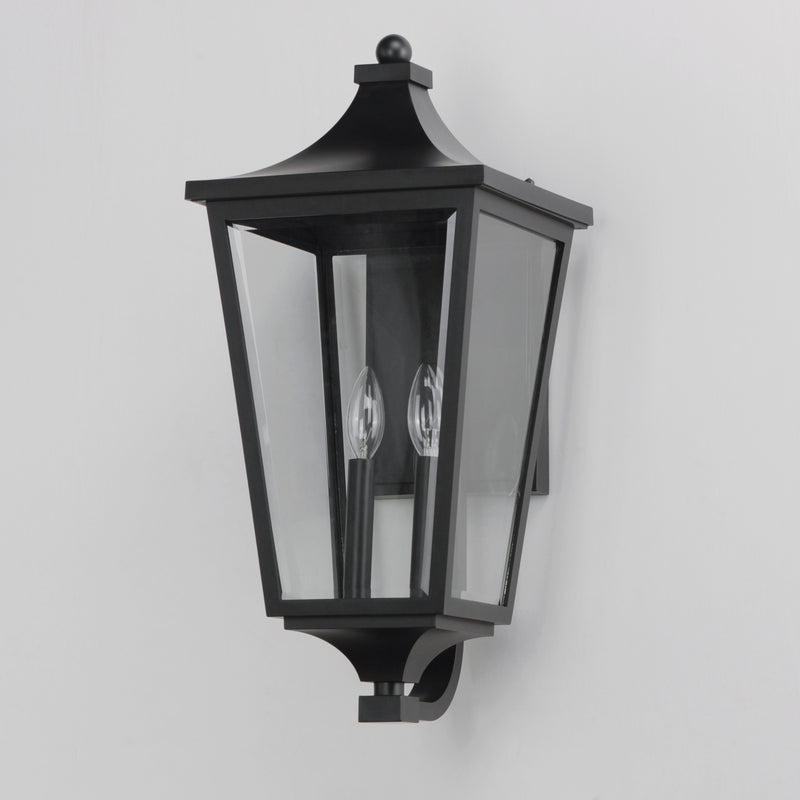 Maxim 40235CLBK Sutton Place VX Large 2 Light Outdoor Sconce | Black