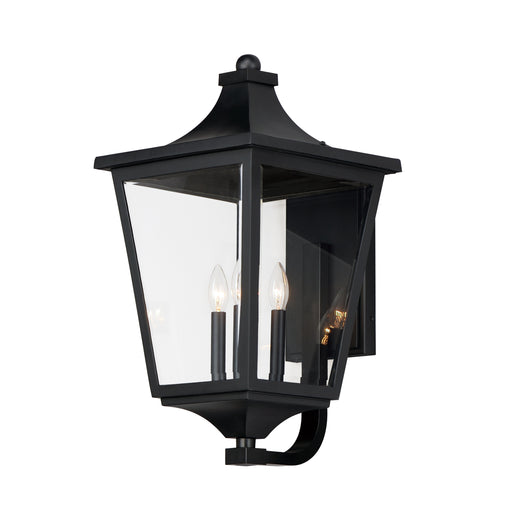 Maxim 40237CLBK Sutton Place VX 3 Light Outdoor Lantern | Black
