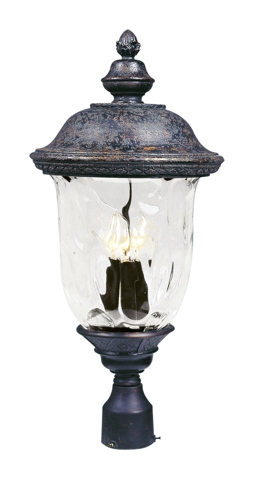 Maxim 40420WGOB Carriage House VX 3 Light Outdoor Pole/Post Lan | Oriental Bronze