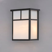 Maxim 4051WTBK Coldwater 2 Light Outdoor Wall Lantern | Black