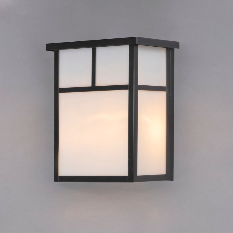 Maxim 4051WTBK Coldwater 2 Light Outdoor Wall Lantern | Black