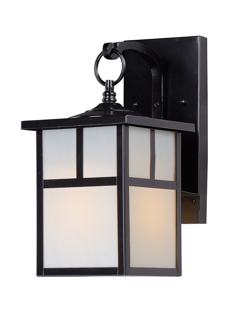 Maxim 4053WTBK Coldwater 1 Light Outdoor Wall Lantern | Black