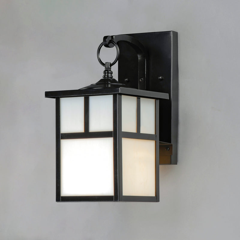 Maxim 4053WTBK Coldwater 1 Light Outdoor Wall Lantern | Black