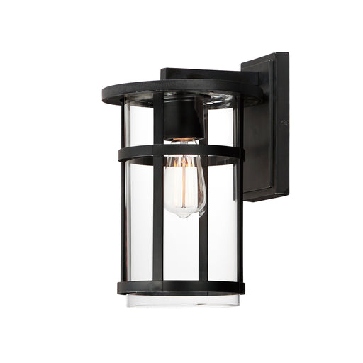 Maxim 40623CLBK Clyde VX Medium Outdoor Wall Sconce | Black