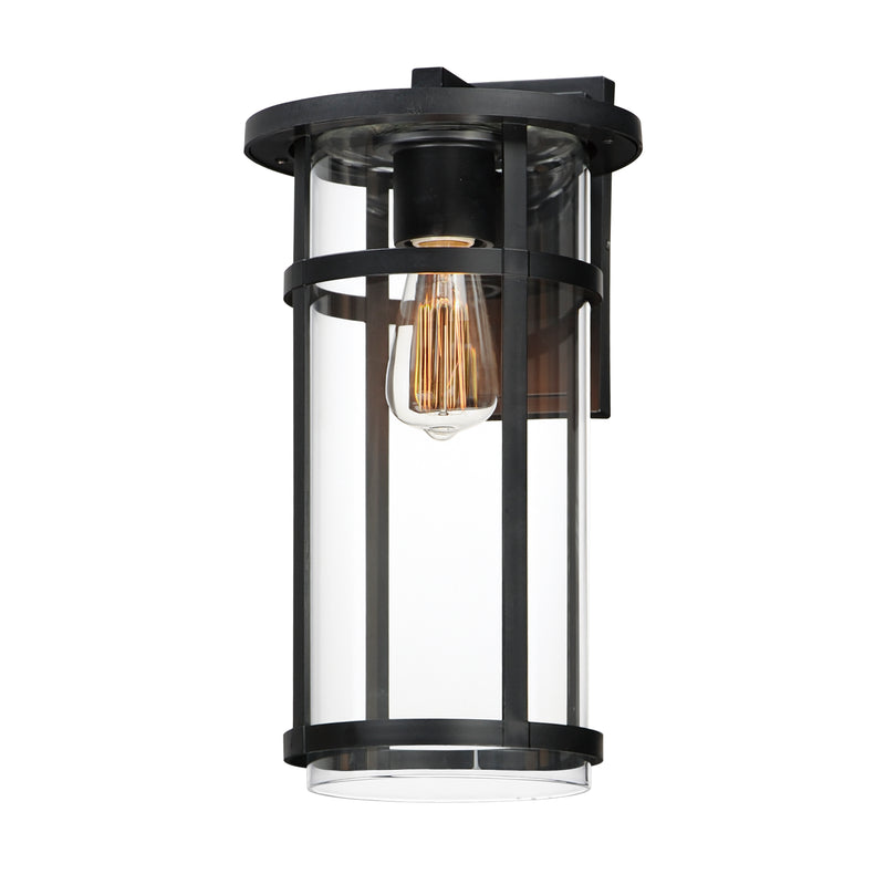 Maxim 40625CLBK Clyde VX Large Outdoor Wall Sconce | Black