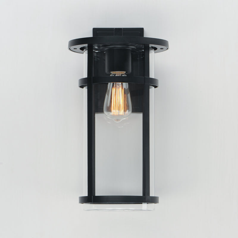 Maxim 40625CLBK Clyde VX Large Outdoor Wall Sconce | Black