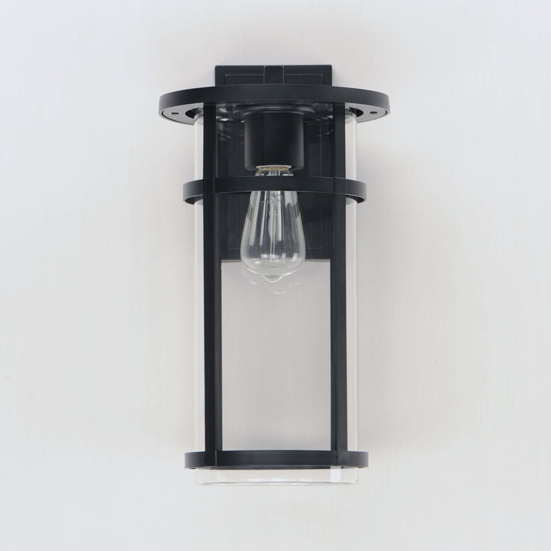 Maxim 40625CLBK Clyde VX Large Outdoor Wall Sconce | Black