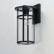 Maxim 40625CLBK Clyde VX Large Outdoor Wall Sconce | Black