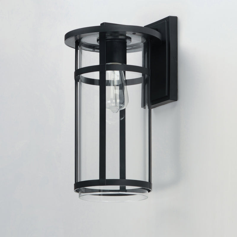 Maxim 40625CLBK Clyde VX Large Outdoor Wall Sconce | Black
