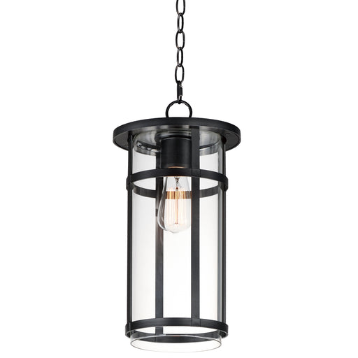 Maxim 40629CLBK Clyde VX 1 Light Outdoor VX Hanging Pendant | Black
