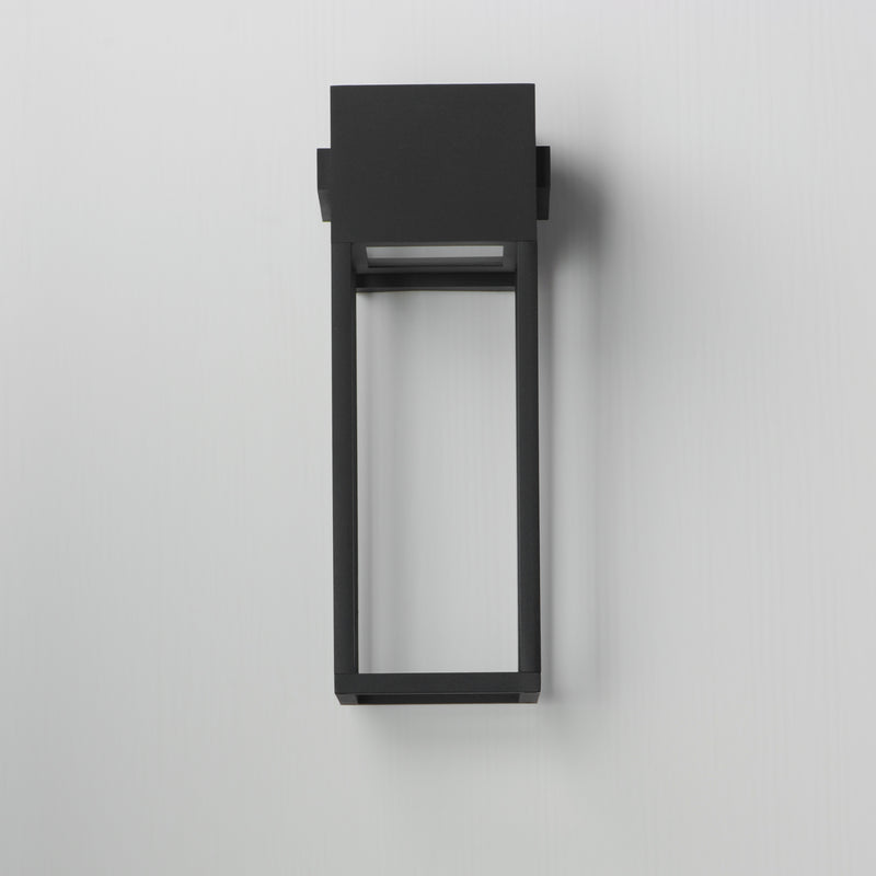 Maxim 40674BK Strand VX 18" Outdoor LED Wall Sconce | Black