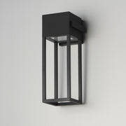 Maxim 40674BK Strand VX 18" Outdoor LED Wall Sconce | Black