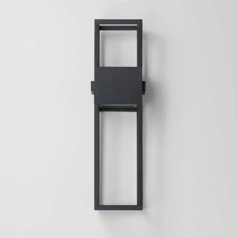 Maxim 40676BK Strand VX 24" Outdoor LED Wall Sconce | Black