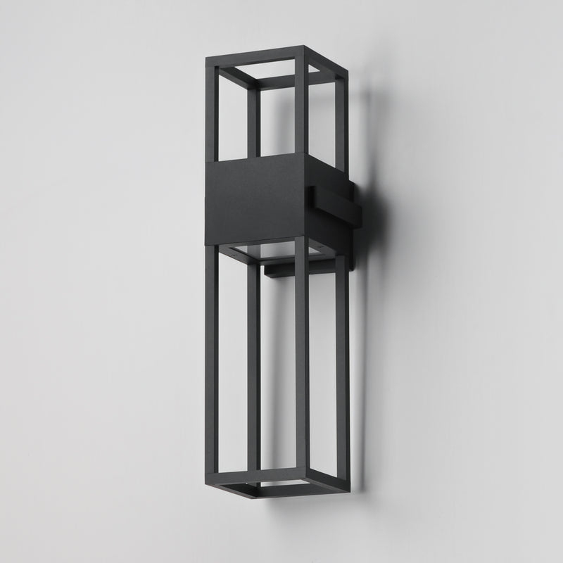 Maxim 40676BK Strand VX 24" Outdoor LED Wall Sconce | Black
