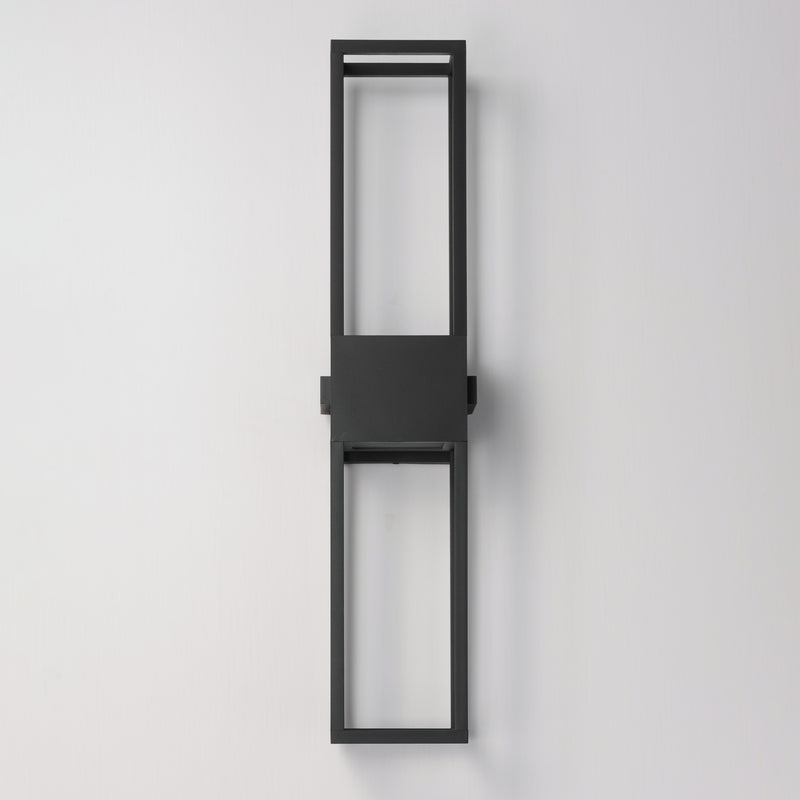 Maxim 40678BK Strand VX 31" Outdoor LED Wall Sconce | Black
