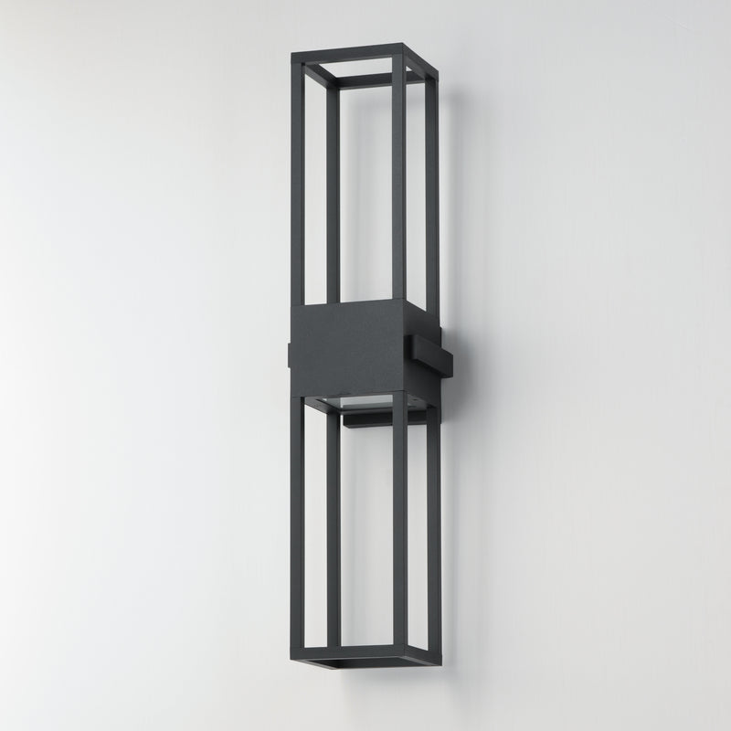 Maxim 40678BK Strand VX 31" Outdoor LED Wall Sconce | Black