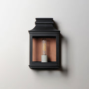 Maxim 40912CLACPBO Savannah VX Small Outdoor Sconce | Antique Copper / Black Oxide