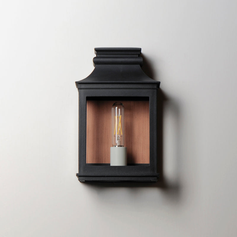 Maxim 40912CLACPBO Savannah VX Small Outdoor Sconce | Antique Copper / Black Oxide
