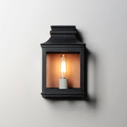 Maxim 40912CLACPBO Savannah VX Small Outdoor Sconce | Antique Copper / Black Oxide