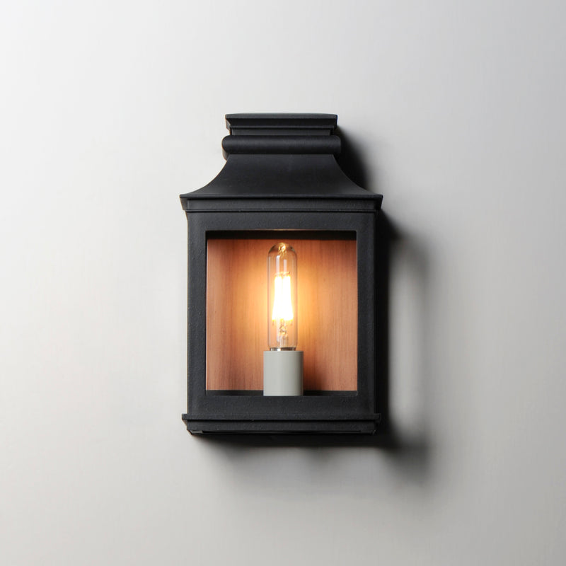 Maxim 40912CLACPBO Savannah VX Small Outdoor Sconce | Antique Copper / Black Oxide
