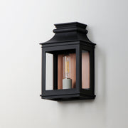 Maxim 40912CLACPBO Savannah VX Small Outdoor Sconce | Antique Copper / Black Oxide