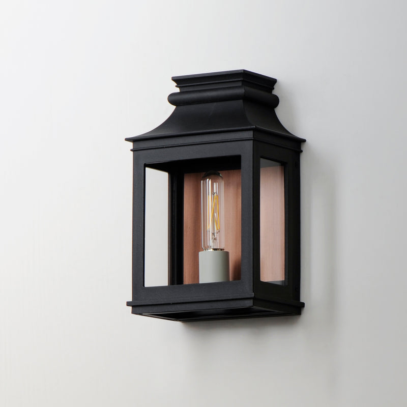 Maxim 40912CLACPBO Savannah VX Small Outdoor Sconce | Antique Copper / Black Oxide