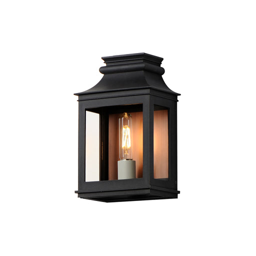 Maxim 40912CLACPBO Savannah VX Small Outdoor Sconce | Antique Copper / Black Oxide