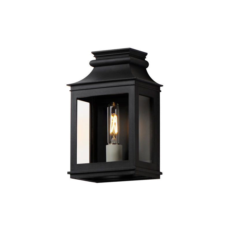 Maxim 40912CLBO Savannah VX Small Outdoor Sconce | Black Oxide