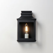 Maxim 40912CLBO Savannah VX Small Outdoor Sconce | Black Oxide