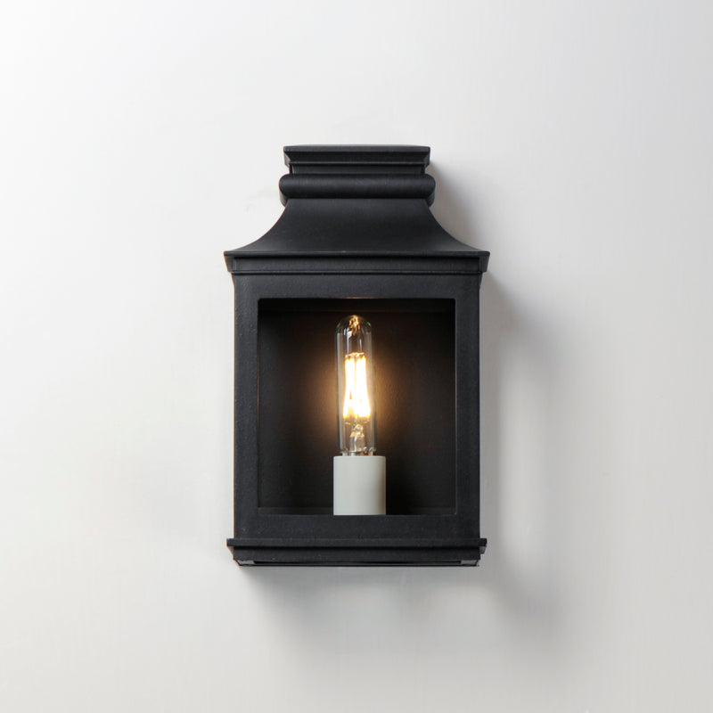 Maxim 40912CLBO Savannah VX Small Outdoor Sconce | Black Oxide