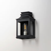 Maxim 40912CLBO Savannah VX Small Outdoor Sconce | Black Oxide