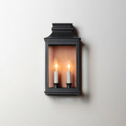 Maxim 40914CLACPBO Savannah VX 2 Light Outdoor Sconce | Antique Copper / Black Oxide