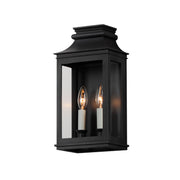 Maxim 40914CLBO Savannah VX 2 Light Outdoor Sconce | Black Oxide