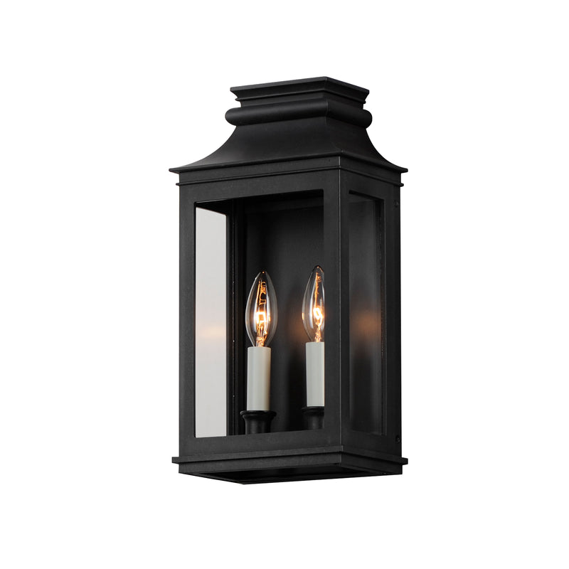 Maxim 40914CLBO Savannah VX 2 Light Outdoor Sconce | Black Oxide