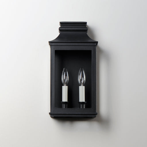 Maxim 40914CLBO Savannah VX 2 Light Outdoor Sconce | Black Oxide
