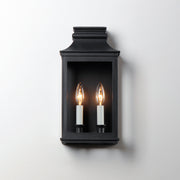 Maxim 40914CLBO Savannah VX 2 Light Outdoor Sconce | Black Oxide