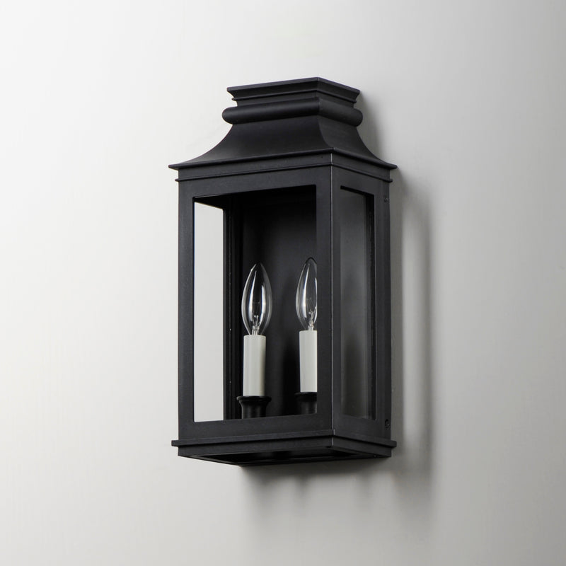 Maxim 40914CLBO Savannah VX 2 Light Outdoor Sconce | Black Oxide