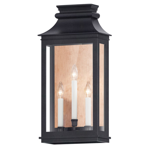 Maxim 40916CLACPBO Savannah VX 3 Light Outdoor Sconce | Antique Copper / Black Oxide