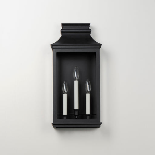 Maxim 40916CLBO Savannah VX 3 Light Outdoor Sconce | Black Oxide